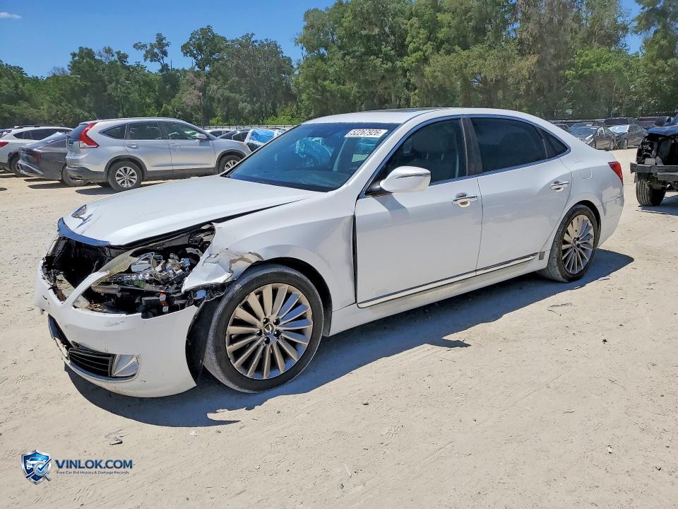 2016 HYUNDAI EQUUS SIGNATURE – Lot 52267926 auction photo