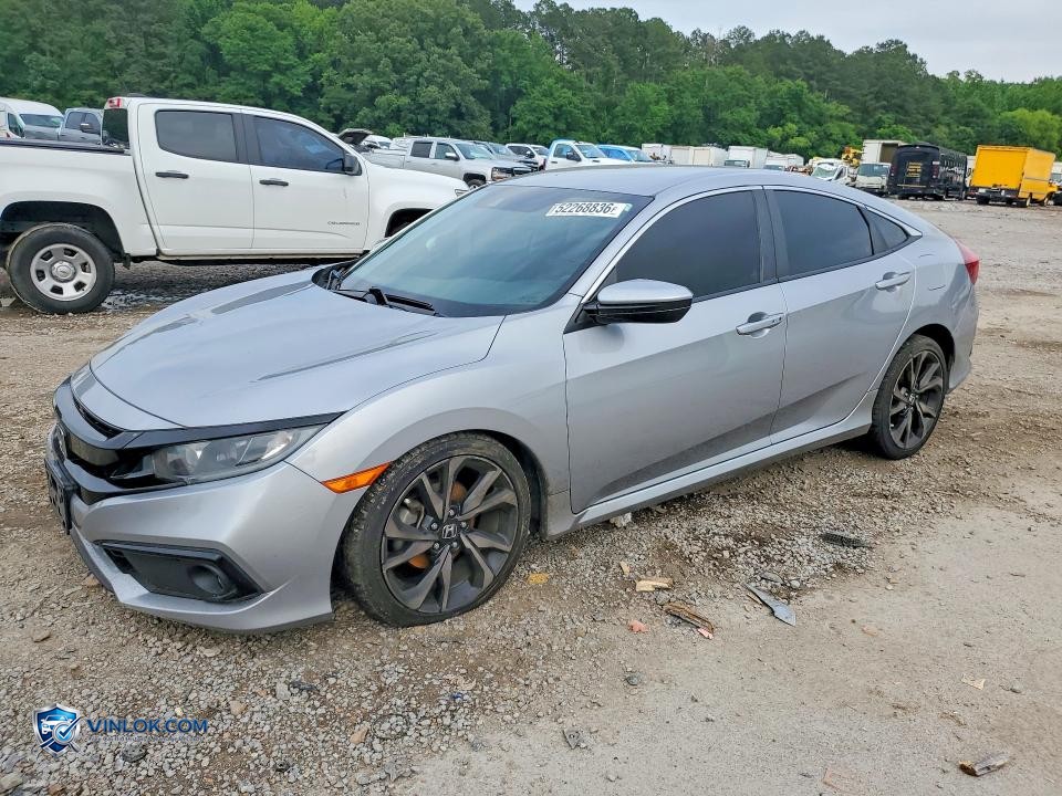 2019 HONDA CIVIC SPORT – Lot 52268836 auction photo