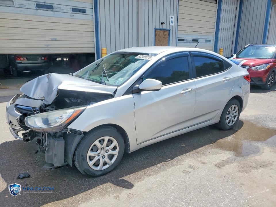 2013 HYUNDAI ACCENT GLS – Lot 52269876 auction photo