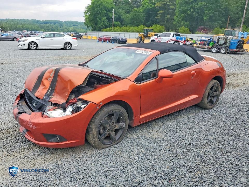 2009 MITSUBISHI ECLIPSE SPYDER GS – Lot 52272906 auction photo