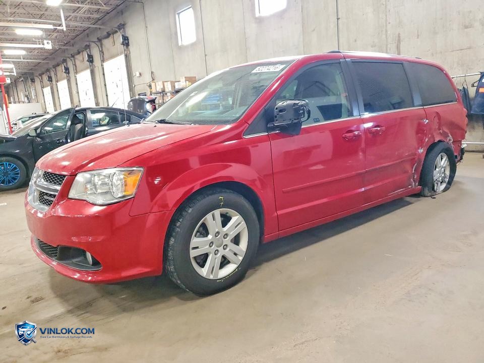 2012 DODGE GRAND CARAVAN CREW – Lot 52274216 auction photo