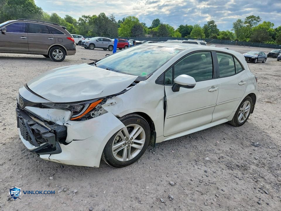 2020 TOYOTA COROLLA HATCHBACK SE – Lot 52289416 auction photo