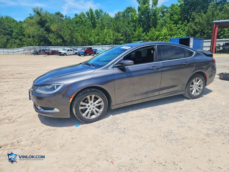 2015 CHRYSLER 200 LIMITED – Lot 52294306 auction photo