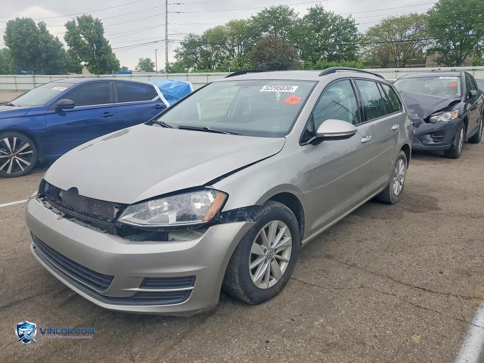 2016 VOLKSWAGEN GOLF SPORTWAGEN S – Lot 52295836 auction photo