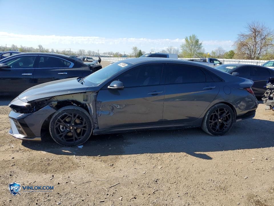2025 HYUNDAI ELANTRA N LINE – Lot 52297806 auction photo