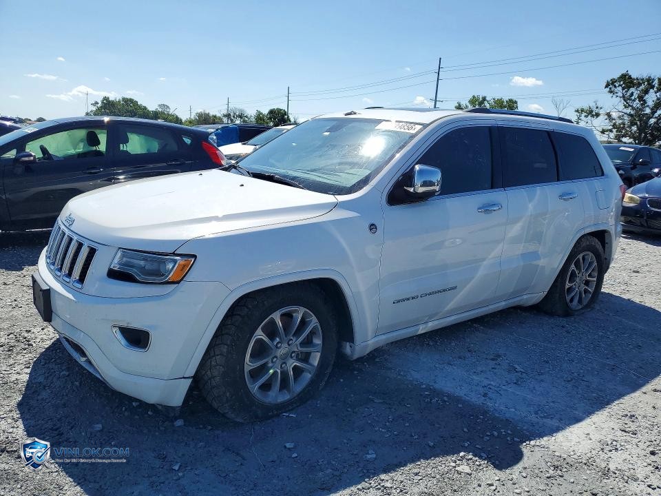 2015 JEEP GRAND CHEROKEE OVERLAND – Lot 52299856 auction photo