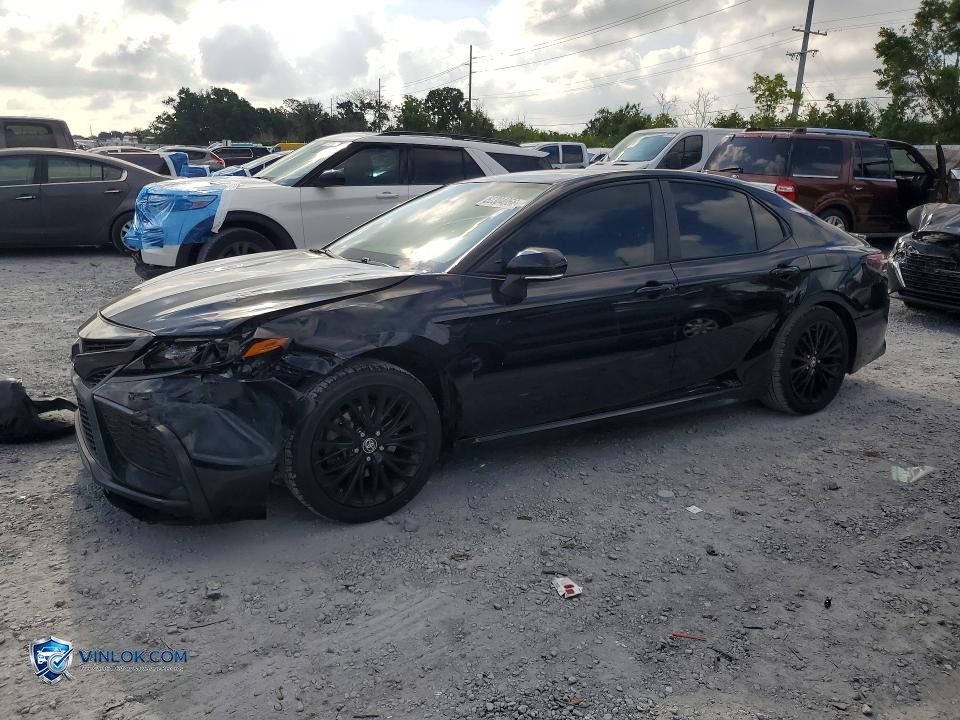 2021 TOYOTA CAMRY SE NIGHTSHADE – Lot 52304066 auction photo
