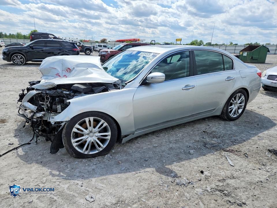 2009 HYUNDAI GENESIS 4.6L – Lot 52304526 auction photo