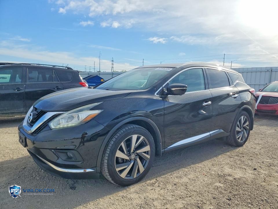 2015 NISSAN MURANO PLATINUM – Lot 52306326 auction photo
