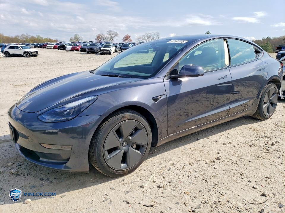 2023 TESLA MODEL 3 – Lot 52307066 auction photo