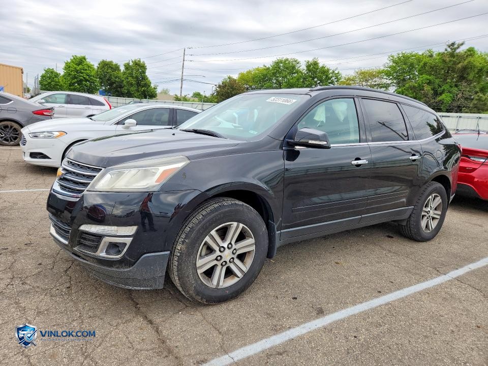 2017 CHEVROLET TRAVERSE LT – Lot 52311066 auction photo