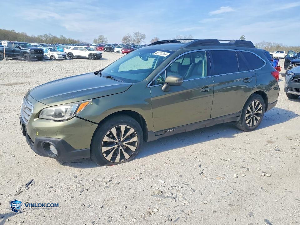 2015 SUBARU OUTBACK 2.5I LIMITED – Lot 52311766 auction photo