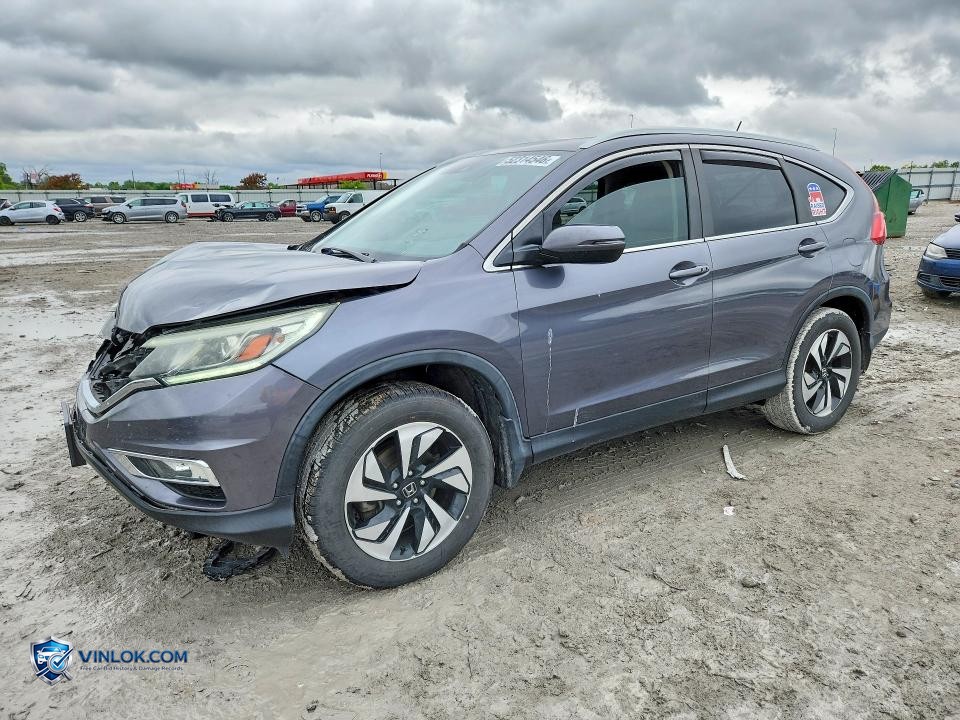 2015 HONDA CR-V TOURING – Lot 52314546 auction photo