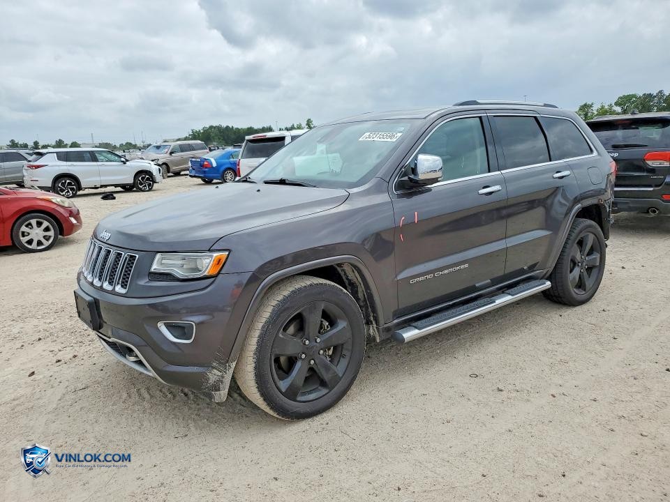 2015 JEEP GRAND CHEROKEE OVERLAND – Lot 52315596 auction photo