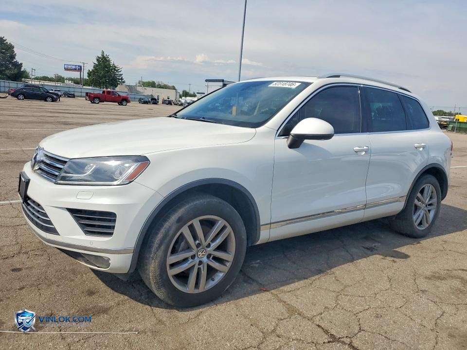 2015 VOLKSWAGEN TOUAREG V6 – Lot 52318746 auction photo