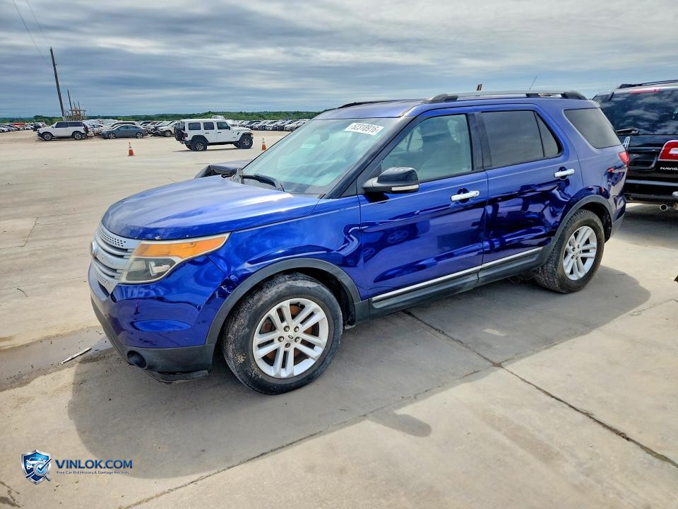 2015 FORD EXPLORER XLT – Lot 52318916 auction photo
