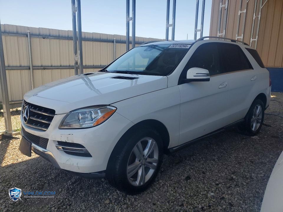 2015 MERCEDES-BENZ ML 350 4MATIC – Lot 52319266 auction photo
