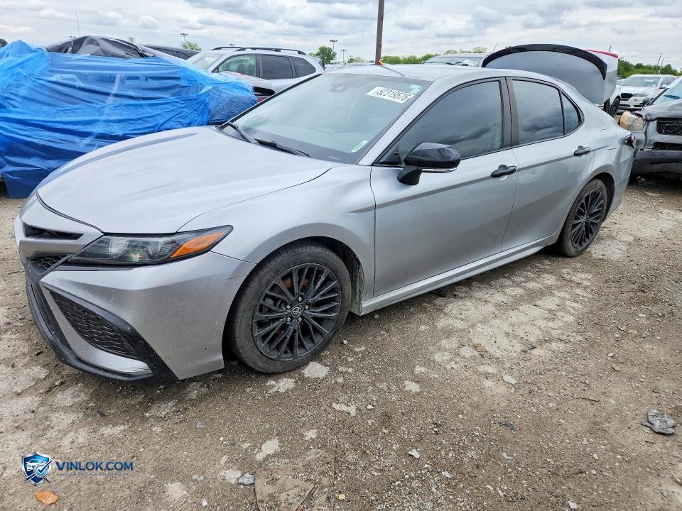 2021 TOYOTA CAMRY SE NIGHTSHADE – Lot 52319576 auction photo