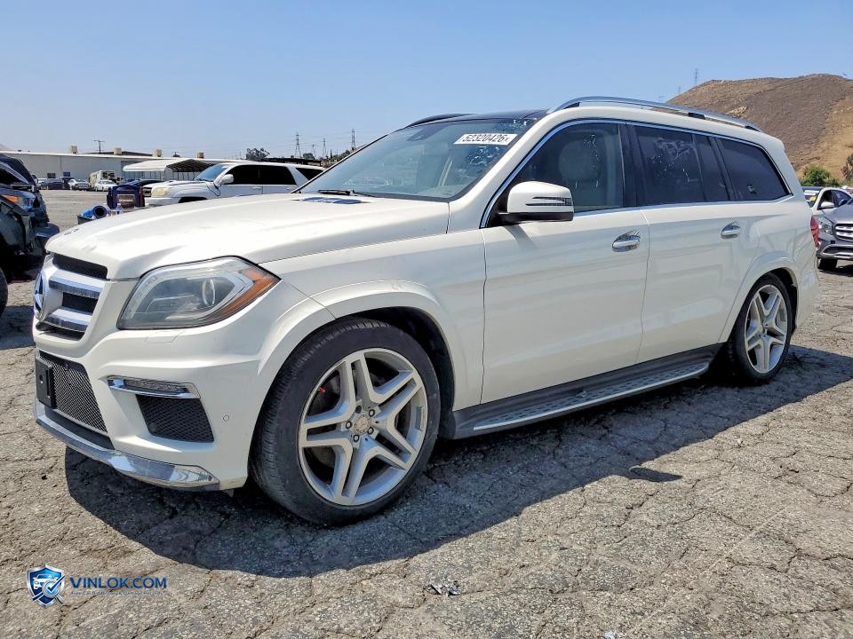 2015 MERCEDES-BENZ GL 550 4MATIC – Lot 52320426 auction photo