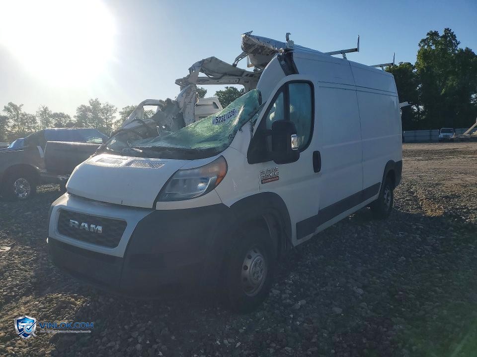 2019 RAM PROMASTER 2500 2500 HIGH – Lot 52321226 auction photo