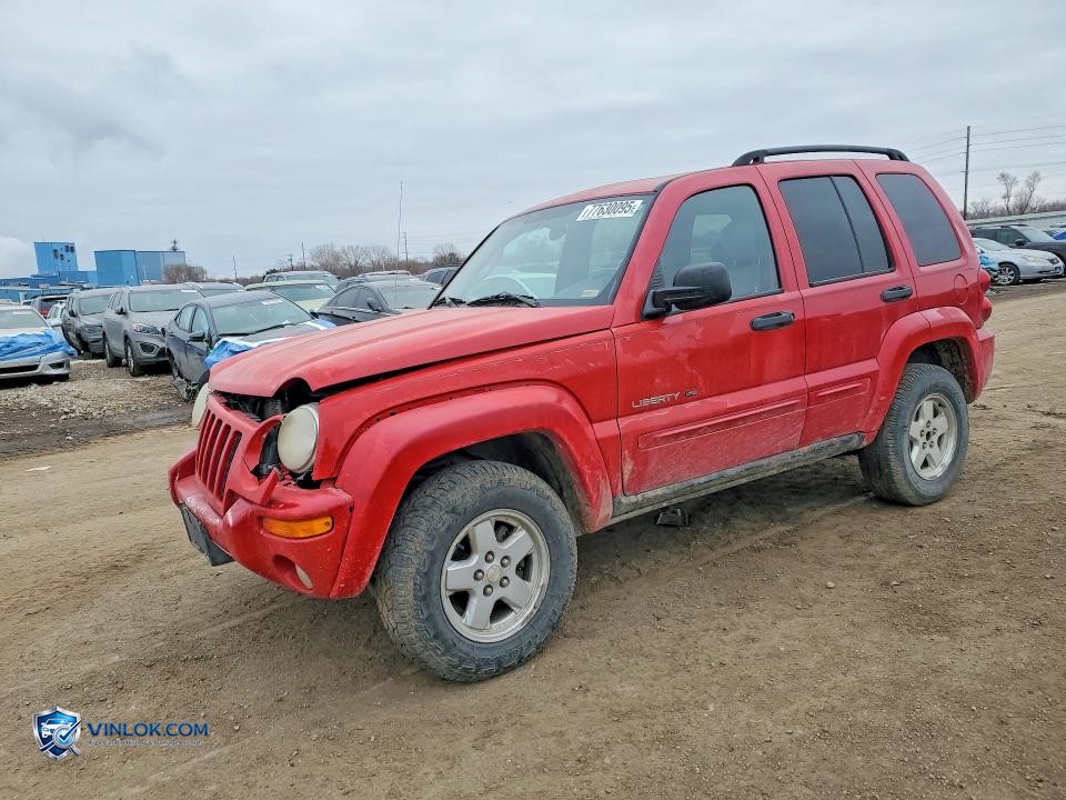 2002 JEEP LIBERTY LIMITED – Lot 52322226 auction photo