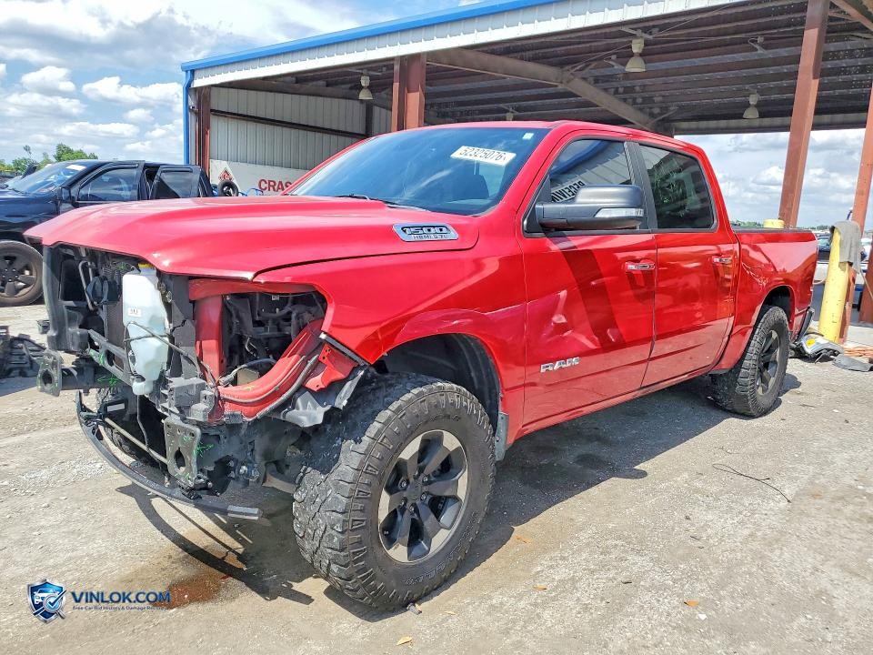 2019 RAM 1500 BIG HORN – Lot 52325076 auction photo