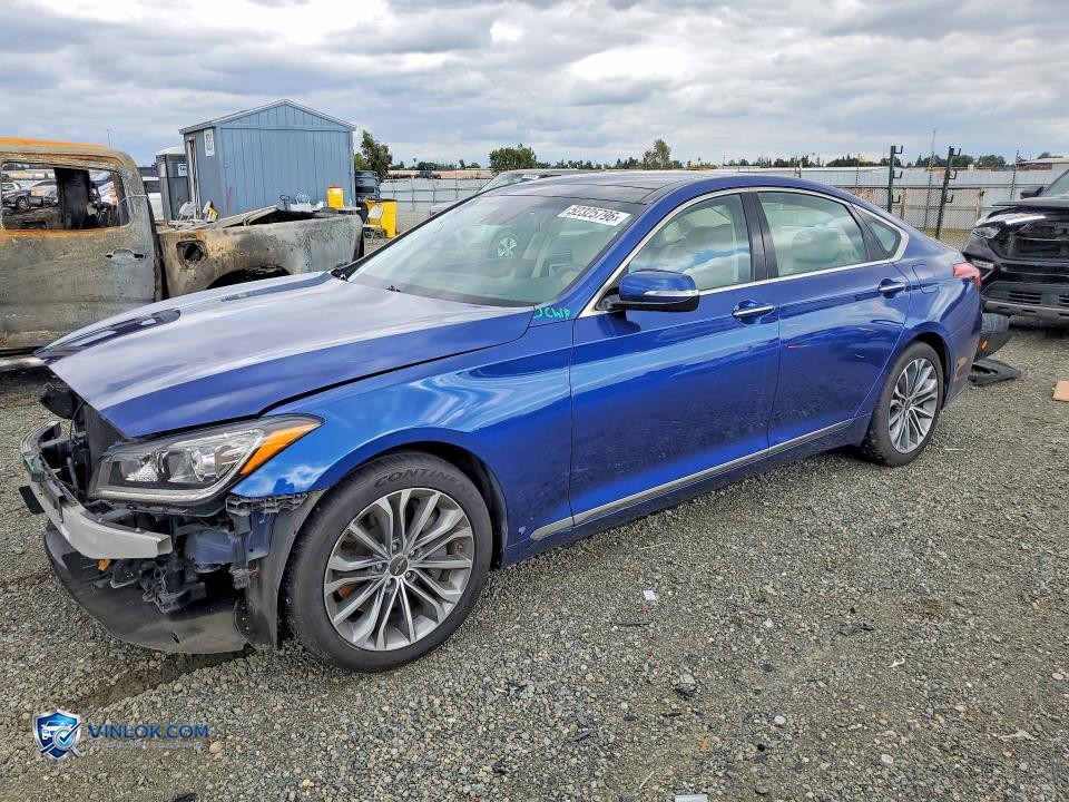 2016 HYUNDAI GENESIS 3.8L – Lot 52325796 auction photo