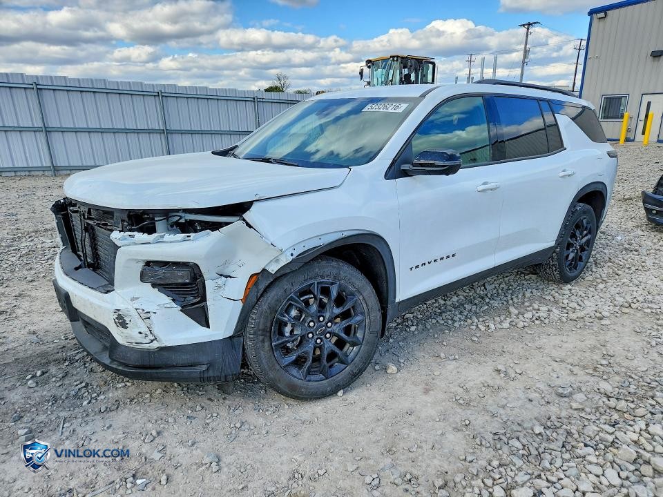2025 CHEVROLET TRAVERSE LT – Lot 52326216 auction photo