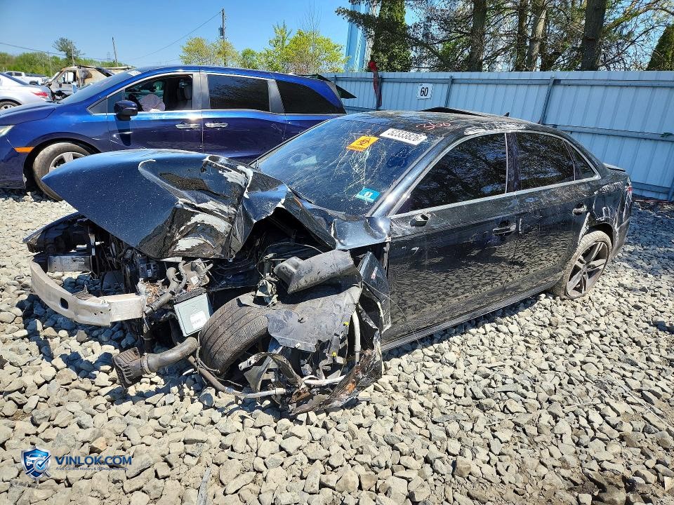 2017 AUDI A4 PREMIUM PLUS – Lot 52333826 auction photo