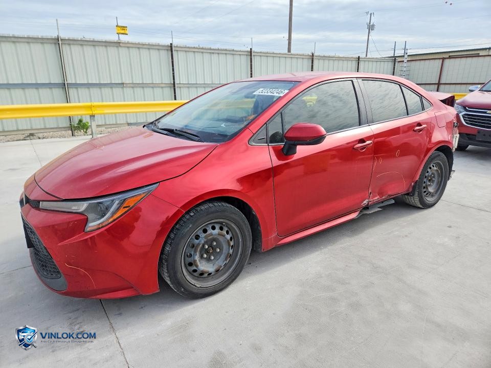 2020 TOYOTA COROLLA LE – Lot 52334246 auction photo