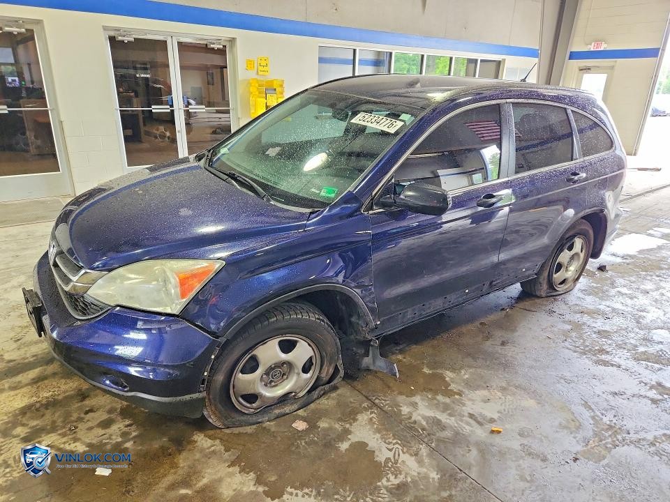 2010 HONDA CR-V LX – Lot 52334776 auction photo