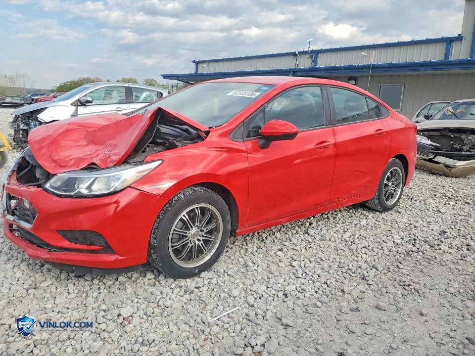 2017 CHEVROLET CRUZE LS – Lot 52335106 auction photo