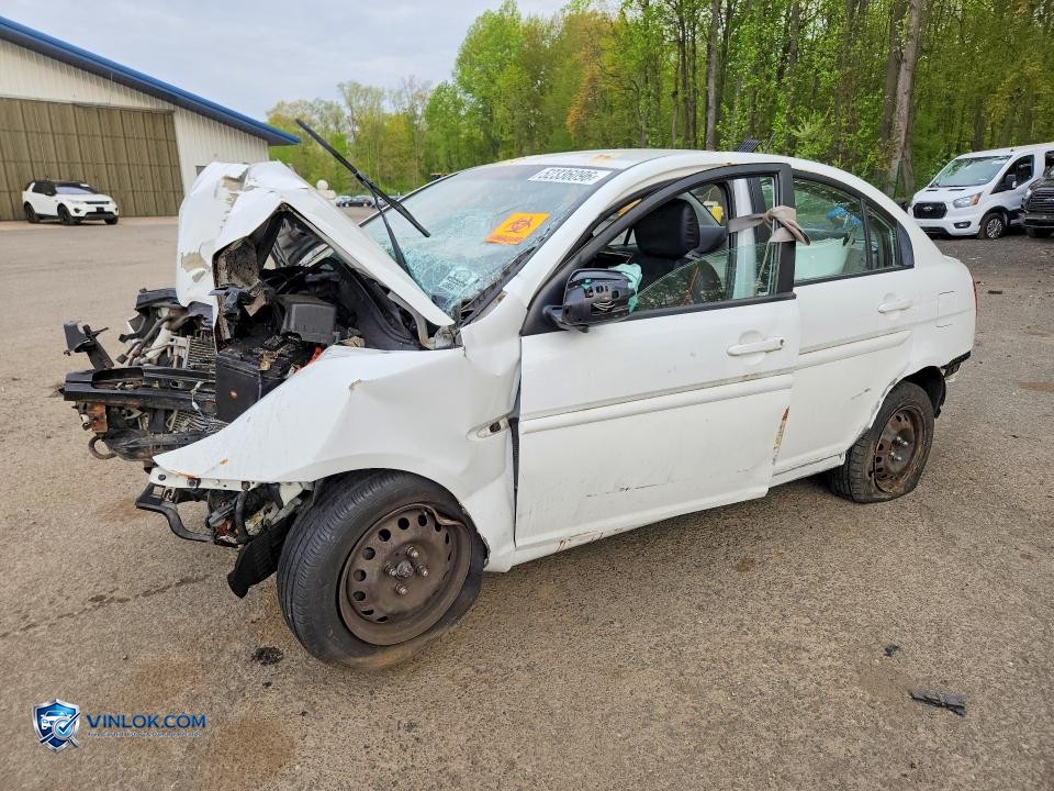 2010 HYUNDAI ACCENT GLS – Lot 52336096 auction photo