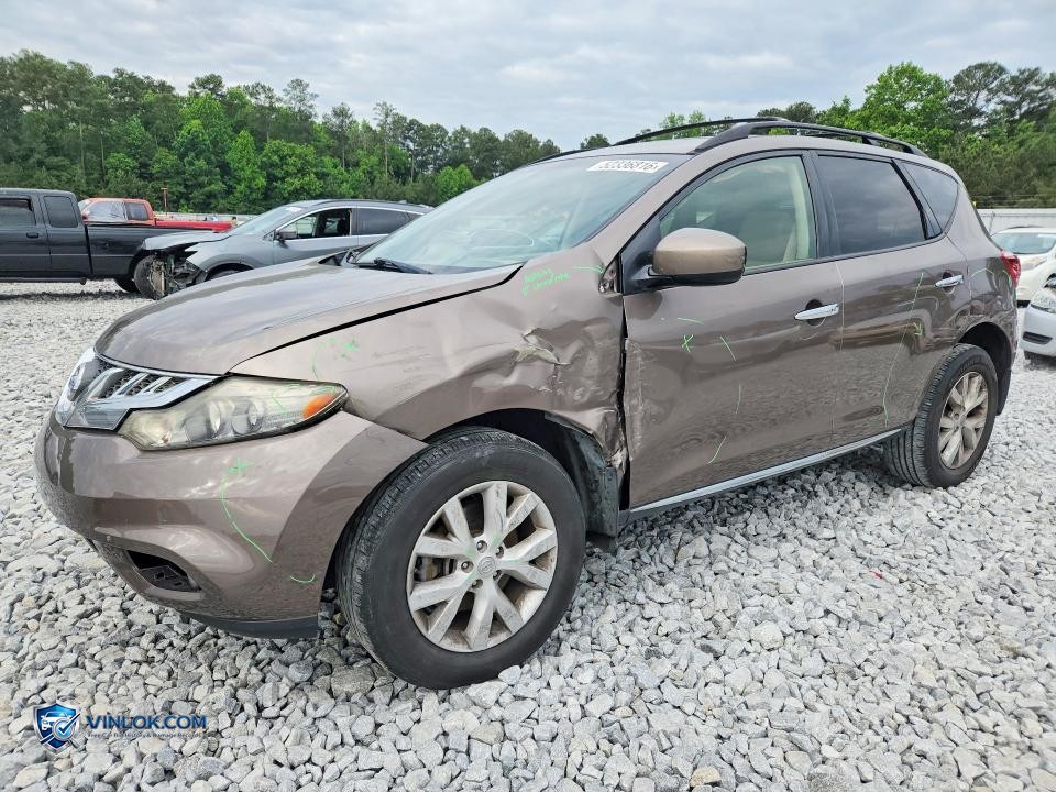 2014 NISSAN MURANO SV – Lot 52336816 auction photo