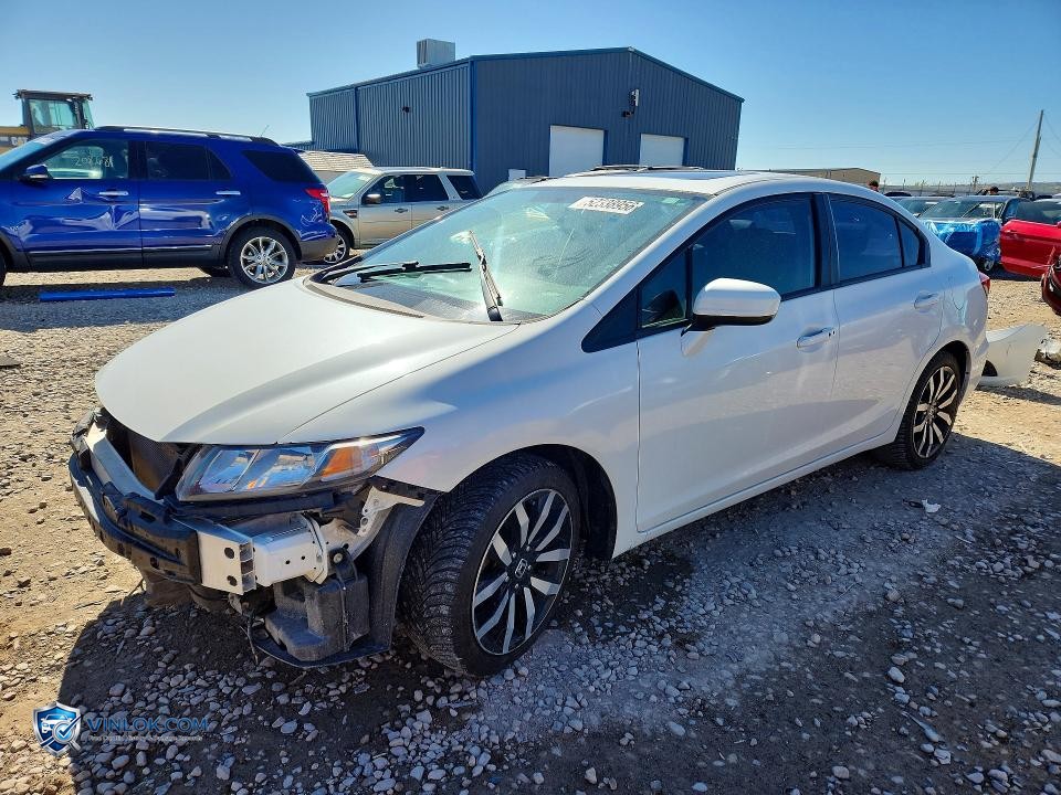 2015 HONDA CIVIC EXL – Lot 52338956 auction photo