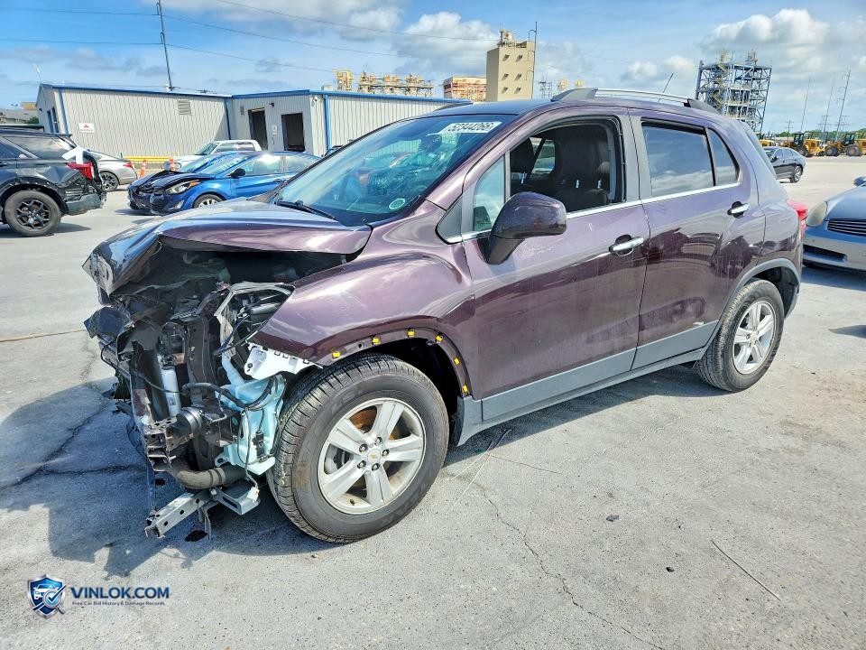 2020 CHEVROLET TRAX 1LT – Lot 52344266 auction photo