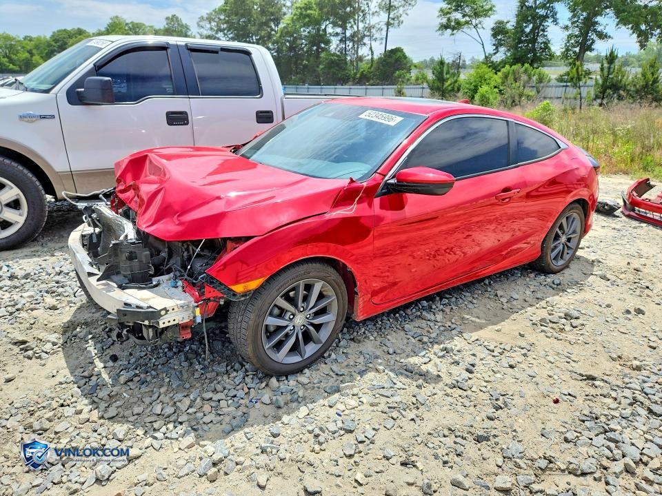 2019 HONDA CIVIC EX – Lot 52345996 auction photo
