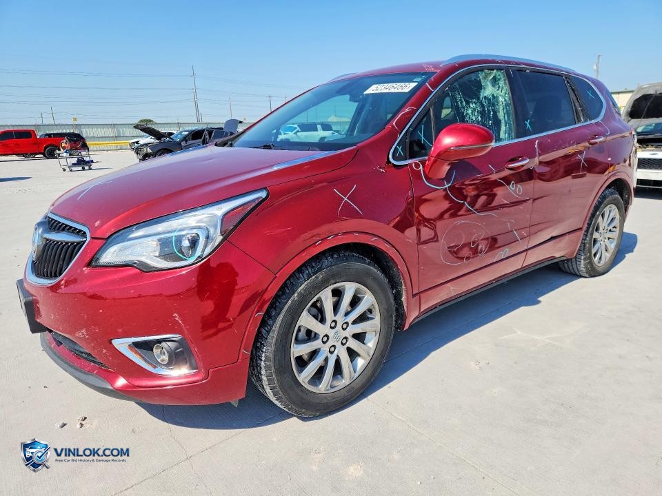 2019 BUICK ENVISION ESSENCE – Lot 52346466 auction photo