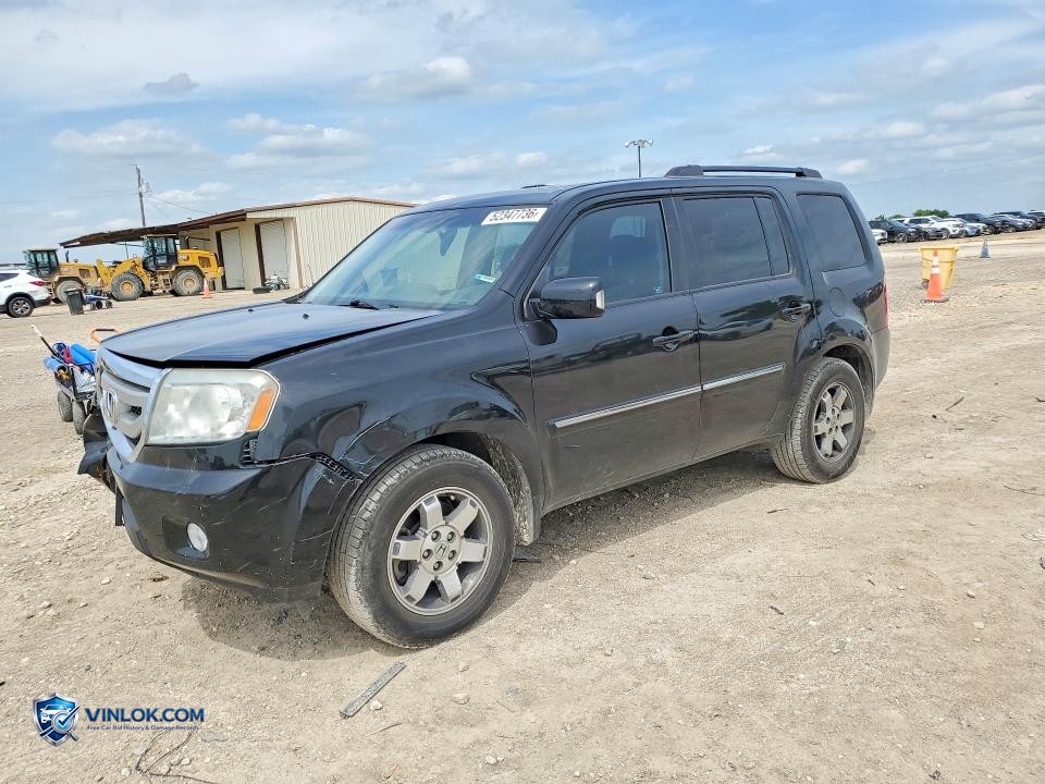2011 HONDA PILOT TOURING – Lot 52347736 auction photo