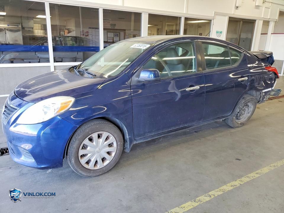2013 NISSAN VERSA 1.6 S – Lot 52353016 auction photo