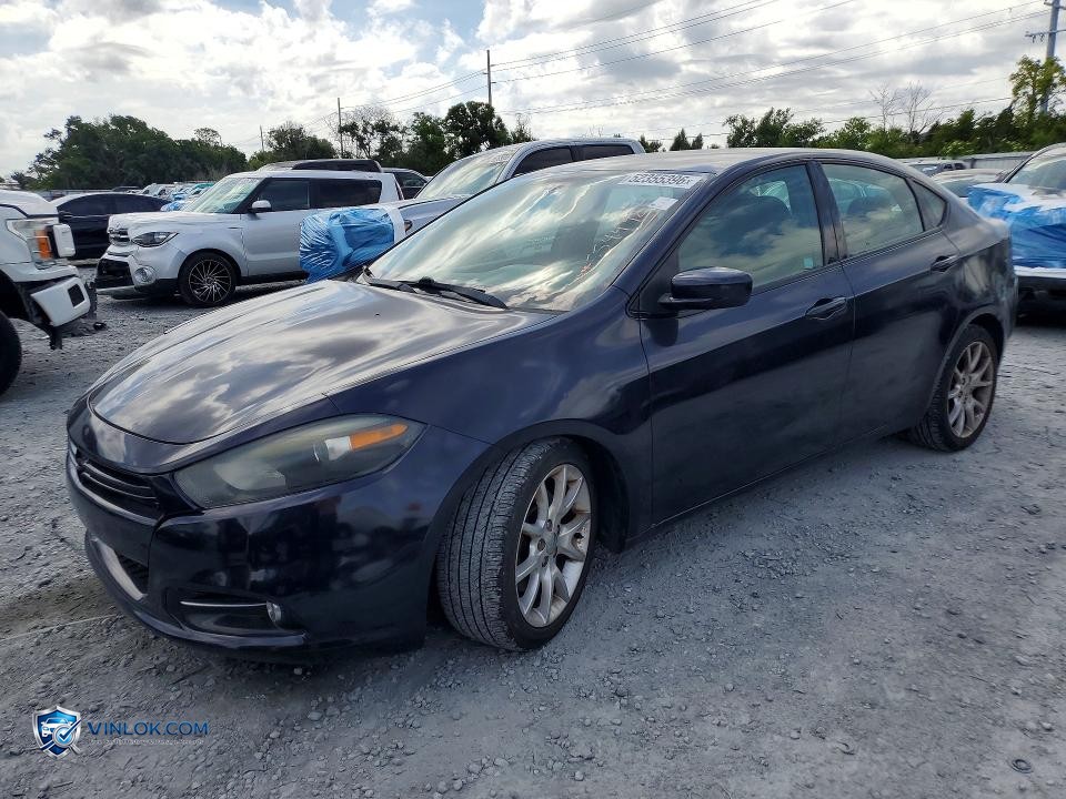 2013 DODGE DART SXT – Lot 52355396 auction photo