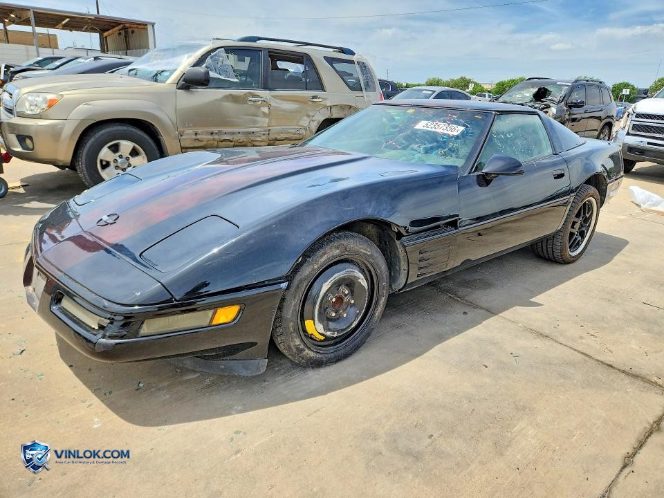 1991 CHEVROLET CORVETTE – Lot 52357356 auction photo