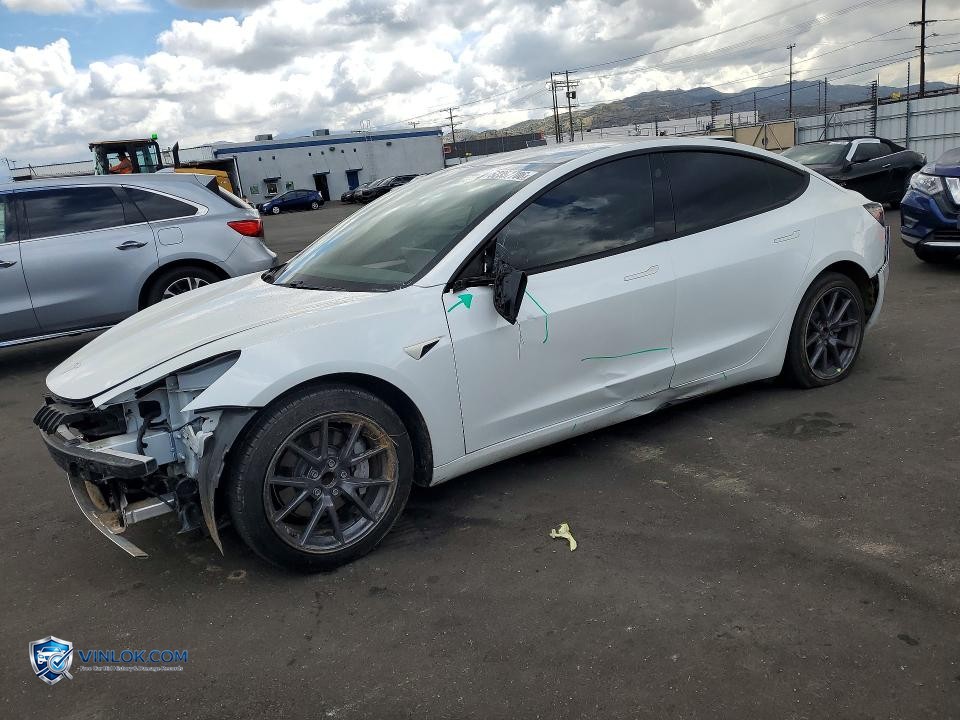 2021 TESLA MODEL 3 – Lot 52357706 auction photo