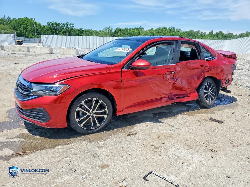 2024 VOLKSWAGEN JETTA SE – Lot 52361206 auction photo