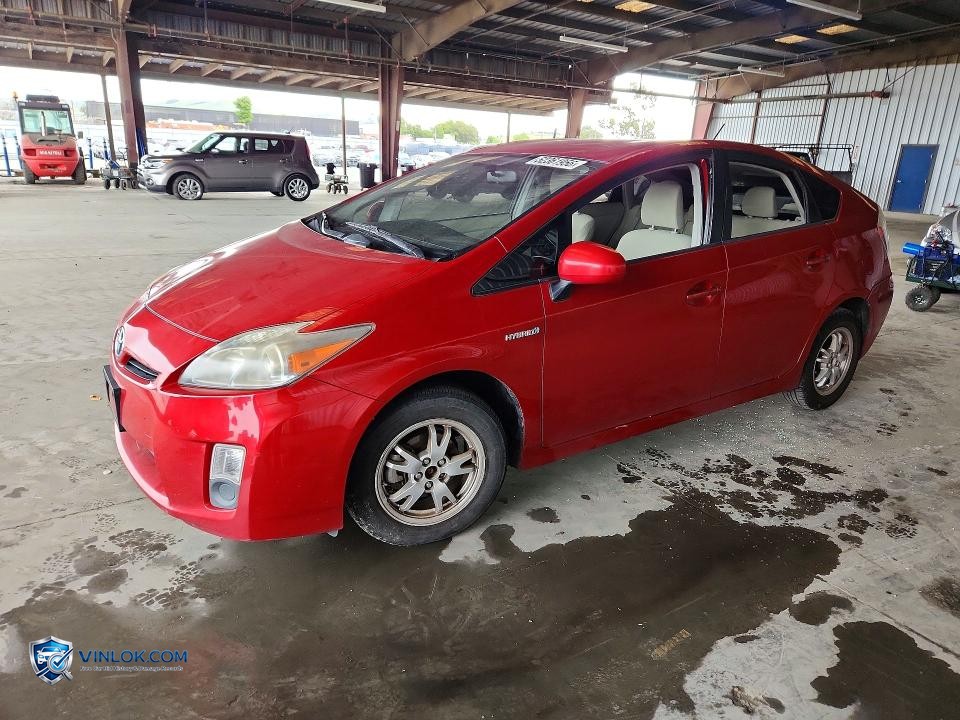 2010 TOYOTA PRIUS III – Lot 52361956 auction photo