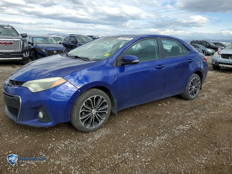 2015 TOYOTA COROLLA S PLUS – Lot 52362776 auction photo