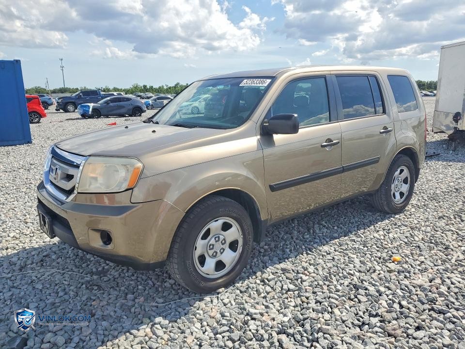 2009 HONDA PILOT LX – Lot 52363386 auction photo