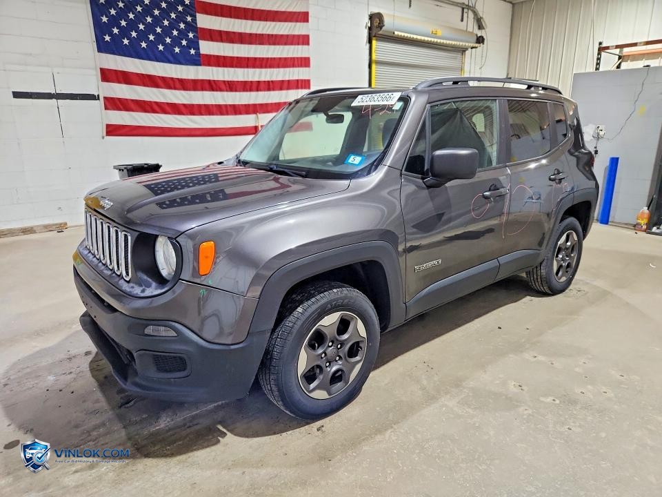 2017 JEEP RENEGADE SPORT – Lot 52363566 auction photo