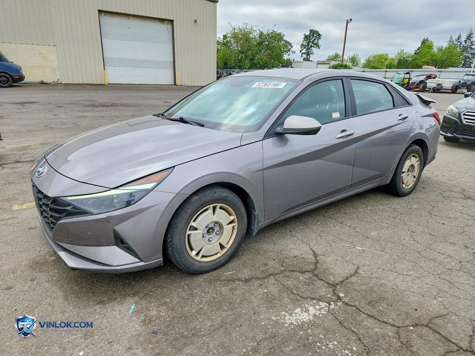 2022 HYUNDAI ELANTRA SE – Lot 52365166 auction photo