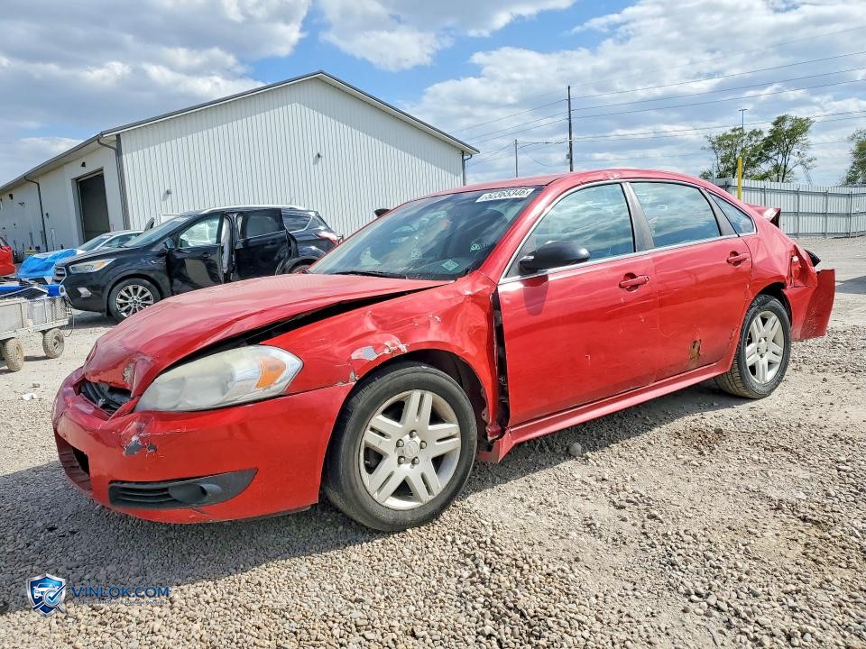 2010 CHEVROLET IMPALA LT – Lot 52365346 auction photo